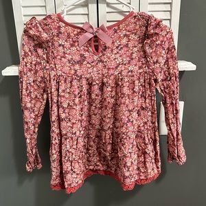Matilda Jane floral print top. Size 10. EUC